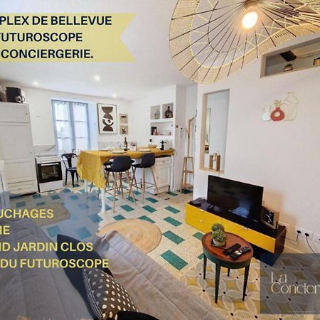 Le Duplex De Bellevue - Futuroscope - La Conciergerie. Lägenhet Jaunay-Clan Exteriör bild